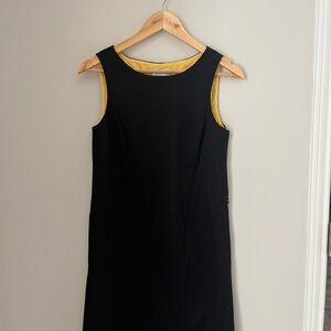 Donna Morgan Black Sheath Mini Dress for Cocktail